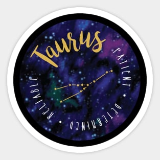 Taurus Zodiac Sticker